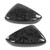 2Pcs Door Side Rearview Mirror Cover Exterior Housing Carbon Fiber Trim Fit for Mazda 3 Axela 19‑20 LHD RHD
