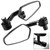 2Pcs 7/8inch 22mm Universal Motorcycle Handlebar End Rearview Mirror Rear View Side Mirrors