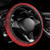11-Piece Car Accessories Set Rhinestones Steering Wheel Cover/Bling Gear Shifter Cover/Handbrake Cover/Seatbelt Cover/Push-Button Starter Trim Rings/Cup Coasters/Armrest Pad for Car Interior Decoration