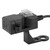 12V Dual USB Port Motorcycle Charger Waterproof Handlebar Charger 5V 1A / 2.1A Adapter Phone Power Outlet12-24V