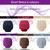 Car Cushion Plush Rear Cushion Black