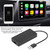 USB Dongle Adapter Carplay Mobile Phone Navigation to Car Screen for Android for IOSBlack