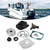 Water Pump Impeller Repair Rebuild Kit 438592 Fit for Evinrude Johnson 2-Cylinder 2-Stroke 40 - 48 - 50 HP