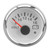 52MM Boat Voltmeter DC9 to 32V Pointer Voltage Gauge with Colorful Backlight for RVs Yachts Fishing Boats Ships White Plate Silver Cover