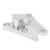 Motorcycle Caliper Adapter Bracket Front Wheel Replacement for Vespa Sprint Primavera LX LXV S 150 2020Silver