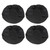 4pcs 32 Inch Wheel Tire Covers Wheel Protective Covers for RV Truck Car Camper Trailer Black