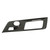 Car Gear Box Cover Trim Carbon Fiber Style Console Shifter Panel Frame Sticker Replacement for Corvette C7 2014‑2019