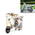 Motorcycle Cover Waterproof Sunscreen Dustproof Elastic Folding PEVA Motorbike Cover for Outdoor Use
