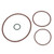 Car Vacuum Pump Seal Gasket Kit O Rings Set 06D145100H Fit for GLI 2005 - 2008.5 2.0t FSI