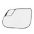 Power Heated Mirror Glass Defogging Defrosting Clear Visibility Ensure Safe Driving Wing Mirror Glass for Cars Left Side with Blind Spot Function 23191158