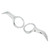 1 Pair Fog Lights Decorative Cover Bezel Trim Sticker Ring for Gold Wing GL 1800 GL 1800 DCT Tour