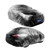 Universal Car Transparent Cover Waterproof Dustproof Lightweight UV Protection Thin Portable Rain Cover for Auto Type2