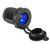 12V Cigarette Lighter Power Plug Socket Outlet with Blue LED for Car Motorcycle Boat