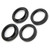 Front Fork Oil Dust Seal Kit 41x53x8/10.5mm Fluororubber Replacement for XVS650 V Star YZF‑600R