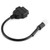 Diagnostics 6 Pin to OBD2 16 Pin Adaptor Cable Motorcycle Fault Detection Connector Fits for Sinnis