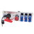 5in1 12V LED Toggle Ignition Switch Panel with Engine Start Push Button for Racing Car RV Truck Blue