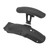 1 Pair Motorcycle Fender Shockproof Strong Strength Front Rear Wheel Guard Replacement for Suzuki CG125 GN125 Black