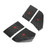 Steering Wheel Switch Button Trim Carbon Fiber Replacement for Corvette C8 2020 to Present Red