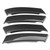 4pcs Carbon Fiber Style Interior Door Handle Trim Fit for Land Rover Discovery Sport 2020