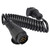 13 Pin Trailer Plug Wiring Spring Cable Connector Adapter for Trailer Caravan