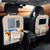 Car Back Seat Organizer Nonwoven Fabric 40x55cm Washable Universal Backseat Storage Bag for Phone Bottle TissueBeige