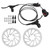 Bike Disc Brake Kit Universal Front Rear Caliper 29in Disc Brakes Lever for Electric Bicycle