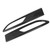 2pcs Black Side Light Surrounds ABS Car Exterior Decoration Accessories Replacement for Jaguar FPACE XFL 2021
