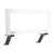 Aluminium Alloy License Plate Mount Bracket Kit Replacement for Tesla Model 3 2017‑2022 Silver