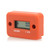 Digital Hour Meter Gauge LCD for Gasoline Engine Racing Motorcycle ATV Mower Snowmobile 0.1/99999Hrs Orange