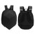 Motorcycle Helmet Bag Solid Construction Waterproof Large Capacity Travel Bag for Dirt Bike Motorbike Black