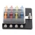 8-Way Screw Nut Terminal Fuse Box Blade Fuse Block Holders with LED Indicator for Car Boat