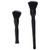 2PCS Car Detailing Scratchfree Brush Dirt Dust Cleaning Tool Black for Trucks Motorcycles Bicycles