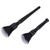 2PCS Car Detailing Scratchfree Brush Dirt Dust Cleaning Tool Black for Trucks Motorcycles Bicycles