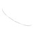 Pair of Rear Bumper Molding Trim ABS Chrome 2048851021 Replacement for Benz C230 C300 C350 with Sport Pkg