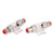 2Pcs AGU Fuse Holder DC12V 24V Waterproof Heat Resistant with 8 AGU Type Fuses For Car Audio Alarm Amplifier Compressors