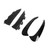 4Pcs set Glossy Black Rear Bumper Air Vent Spoiler Cover Trim Replacement for MercedesBenz GLA Class GLA200 260 GLA35