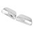 Pair Electroplating Mirror Cover Rearview Mirror Cap Replacement for ESTIMA ACR50 NOAH VOXY ALPHARD VELLFIRE