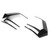 Gloss Black Tail Lights Cover Canards Flare Set Left Right Replacement for MK7 GTD R 2013‑2016