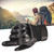 Motorcycle Gloves Hard Knuckle Breathable Good Grip Anti Slip Full Finger Powersports Gloves for Lumbering Heavy Industry Black L