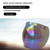 Motorcycle Anti-UV Anti-Scratch Helmets Lens  Bubble Visor Wind Shield Lens Universal for Standard 3-Snap Open Face Helmets