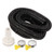 Bilge Pump Hose Plumbing Kit Thru Hull Fitting 1‑1/8in Dia 6.6ft Long PVC Hose 2pcs Clamp for Boat