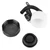 Universal CNC Motorcycle Oil Cylinders Brake Reservoir Front Clutch Tank Fluid Bottle (Black)