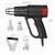 Electric Hot Air Gun Handheld Stepless Temperature Adjustable Heat Gun for Welding Shrink Wrapping