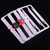 License Plate Frame White and Black License Plate Mounting Kit