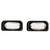 1 Pair 18 LED Car Lamp License Plate Light Fit for Mercedes Benz W203 W211 W219