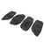 Car Door Armrest Cover Microfiber Leather Trim Sticker Fit for MK4/Bora 1998‑2006 4‑Door Models