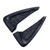 2pcs Car Side Body Air Vent Trims Covers Black Universal Auto Decoration Accessories