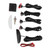 Car Parking Assistanc with 4pcs Adjustable Flat Sensors Automobile Reverse Backup Radar Buzzer Alert