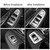 Car Window Lift Button Switch Cover Trim  Decoration Frame for Mercedes Benz C Class W205