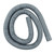 Bilge Pump Hose Fast Flow Rate Grey Flexible Leak Proof Aging Resistant Marine Installation Kit for 1‑1/2In Outlets